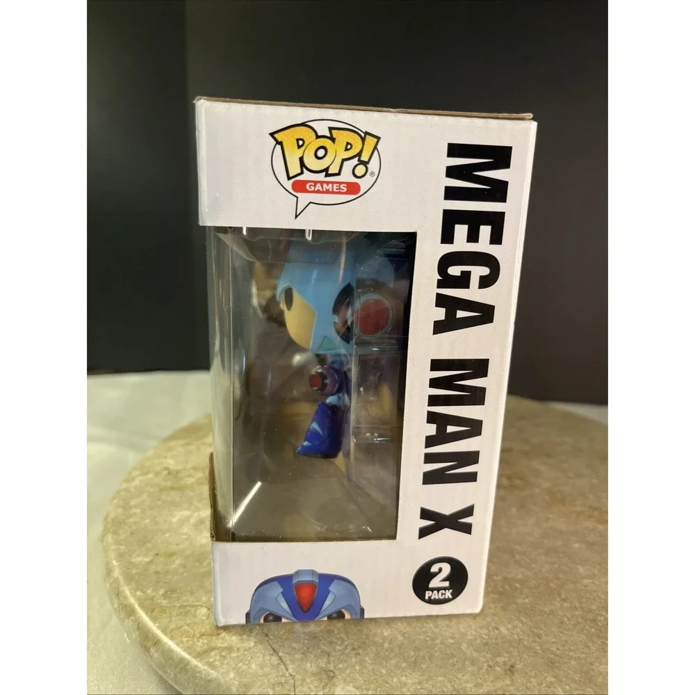 Funko POP! Games Marvel vs. Capcom Rocket vs Mega Man X Vinyl Figure